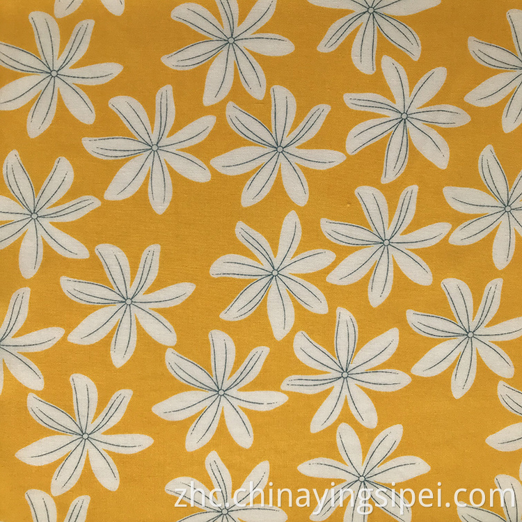 2020年最新库存柔软的许多彩色粘液印刷简单的花卉poplin rayon面料